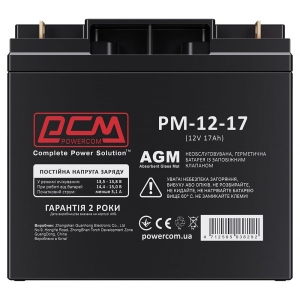 Акумулятор для ДБЖ Powercom PM-12-17