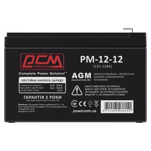 Акумулятор для ДБЖ Powercom PM-12-12.0