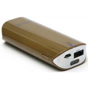 Батарея мобільна PowerPlant PB-LA9005 5200mAh Brown (PPLA9005) + универсальный кабель