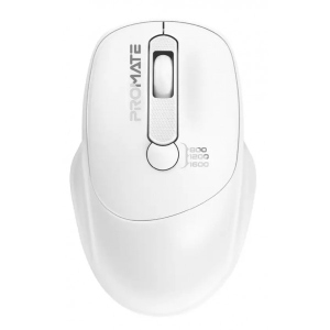 Миша бездротова Promate uniglide.white
