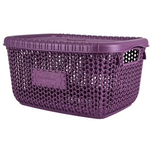 Корзина для зберігання VIOLET HOUSE 1009 Виолетта Prune с/кр. 5 л