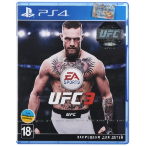Ігровий диск PS4 EA SPORTS UFC 3 [Blu-Ray диск]