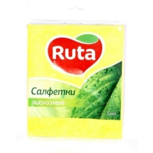 Серветка побутова Ruta віскоза 3 шт. (4820023747166)