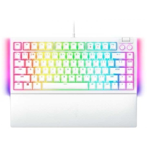 Клавіатура дротова ігрова Razer BlackWidow V4 75% White (RZ03-05001700-R3M1)