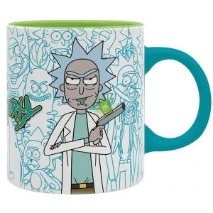 Чашка Rick and Morty All Ricks and Mortys 320 мл (3665361072393)