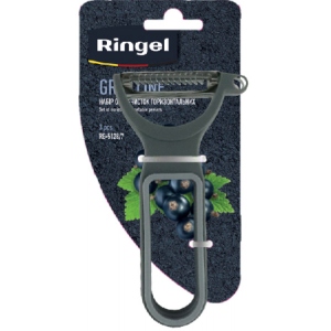Овочечистка Ringel Grey line 3 шт. 13.2 см (RG-5128/7)