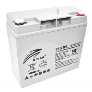 Акумулятор для ДБЖ Ritar AGM RT12200 12V 20Ah