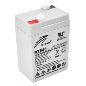 Акумулятор для ДБЖ Ritar AGM RT645 6V 4.5Ah