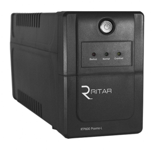 Джерело безперебійного живлення Ritar RTP600 360W Proxima-L (RTP600L)