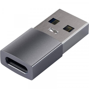 Перехідник Satechi Aluminum Type-A to Type-C Adapter Silver (ST-TAUCS)
