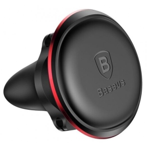 Тримач для мобільного пристрою Baseus Magnetic Air Vent Car Mount Holder Red (SUGX-A09)
