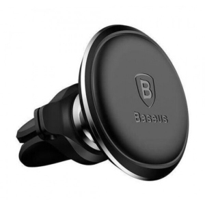 Тримач для мобільного пристрою Baseus Magnetic Air Vent Black (SUGX-A01)