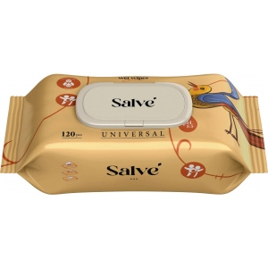Серветки гігієнічні вологі Salve універсальні 120 шт. (5853954200171)