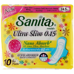 Прокладки гігієнічні Sanita Soft&Fit Ultra Slim 10 шт. (8850461601313)