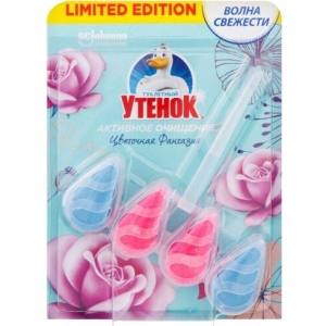 Туалетний блок SC Johnson Duck Цветочная фантазия (5000204129007)
