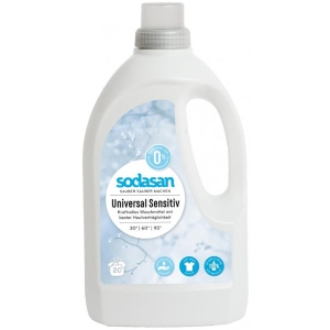 Гель для прання Sodasan Universal Sensitiv Bright&White 1.5 л (4019886015714)