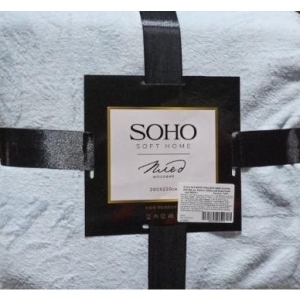 Плед двоспальний SOHO 200х230 см Pattern Sky Blue (1022К)