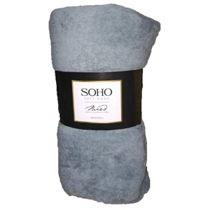 Плед двоспальний SOHO 220х240 см Gray (1102К)