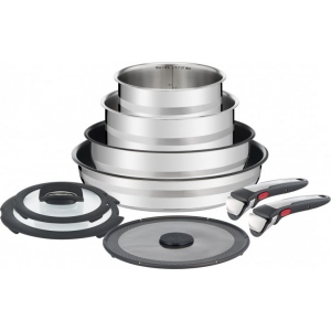 Набір посуду зі знімною ручкою Tefal L9569132 Ingenio Jamie Oliver 9 пр