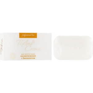 Тверде мило Ti Amo Crema с биозолотом 115 г (4820195503850)