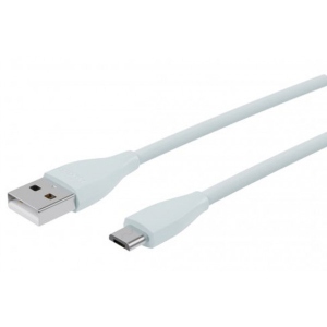 Кабель Maxxter USB-microUSB 1м Grey (UB-M-USB-01MG)