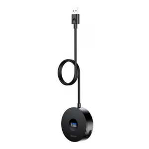 Хаб USB Baseus USB3.0 to USB3.0х1+USB2.0х3 1m Black (CAHUB-U01)