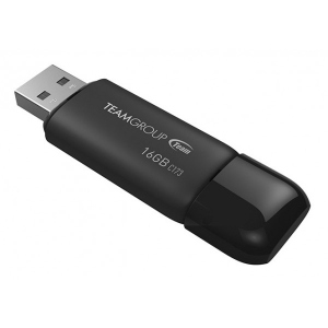Флеш USB Team C173 16GB USB 2.0 Pearl Black (TC17316GB01)