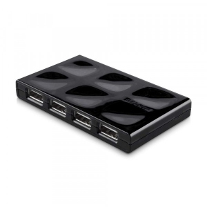 Хаб USB Belkin USB 2.0 Mobile Hub 7 ports с БП Black (F5U701cwBLK)