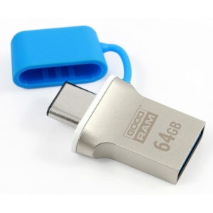 Флеш USB Goodram ODD3 Dual Drive 64GB USB 3.0/Type C Blue (ODD3-0640B0R11)