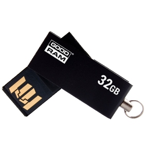 Флеш USB Goodram Cube 32 GB Black (UCU2-0320K0R11)