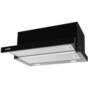 Витяжка вбудована Ventolux GARDA 60 BK (1000) LED