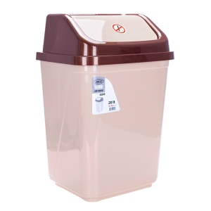 Кошик для сміття VIOLET HOUSE 0099 Coffee-Cappuchino 20 л