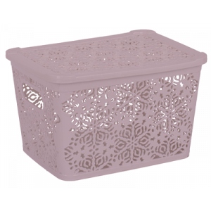 Корзина для зберігання VIOLET HOUSE 0402 №2 Ажур Powder 7 л