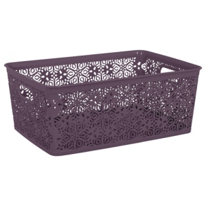 Корзина для зберігання VIOLET HOUSE 0504 №4 Ажур Plum 14 л