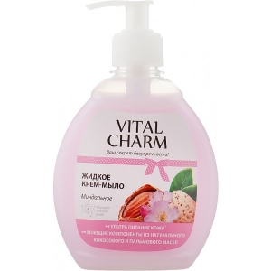 Рідке мило для рук Vital Charm 
Мигдальне 300 мл (4820091140067)