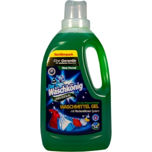 Гель для прання Waschkonig Universal 1625 мл (4260418930405) офіційний магазин