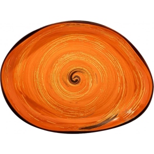 Блюдо Wilmax Spiral Orange 33х24.5см 700 мл (WL-669342 / A)