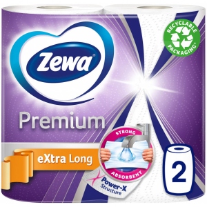 Рушники паперові Zewa Extra Long 2сл, 2 шт