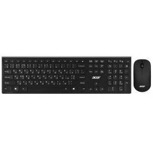 Клавіатура + миша бездротова Acer OKR030 (ZL.KBDEE.00Z) Black