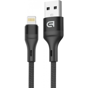 Кабель синхронізації даних Armorstandart AR87 USB to Lightning 3A 1.2m Black (ARM64037)
