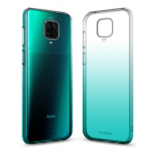 Уцінка - Чохол для смартфону MakeFuture Gradient TPU Azure Xiaomi Redmi Note 9 Pro (MCG-XRN9PAZ) #
