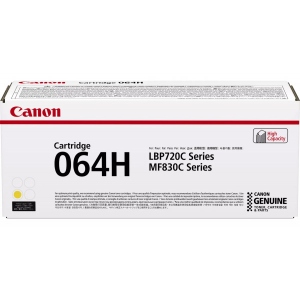 Картридж для лазерних принтерів/БФП Canon 064H MF832Cdw/LBP722Cdw Yellow (4932C001)