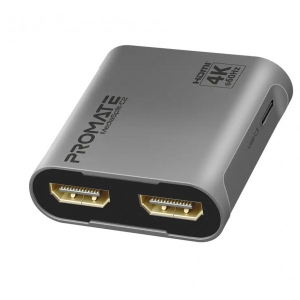 Перехідник HDMI Promate Mediasplit-c2 Silver