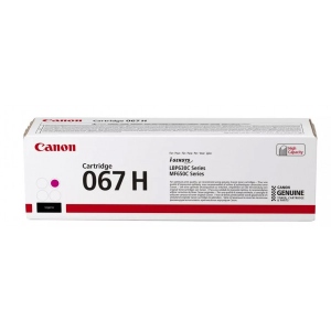 Картридж для лазерних принтерів/БФП Canon 067H MF651Cw/MF655Cdw/MF657Cdw/LBP631Cw/LBP633Cdw Magenta (5104C002)