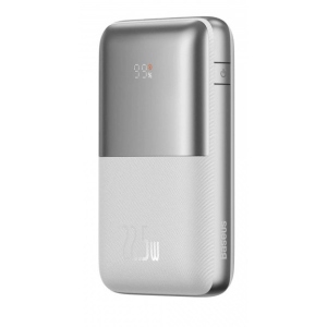 Батарея мобільна Baseus Bipow Pro Digital Display Fast Charge 20000mAh 22.5W White (PPBD040302)