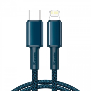 Кабель Baseus High Density Braided Type-C to Lightning PD 20W 1m Blue (CATLGD-03)