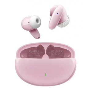 Навушники вкладиші бездротові TWS Promate Lush Pink