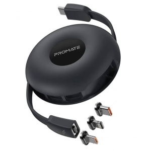 Кабель Promate Quiver Black