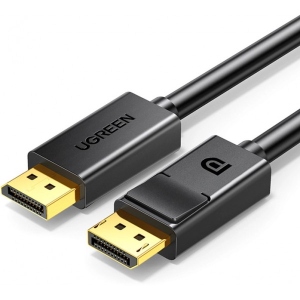 порівняти ціни на Кабель UGREEN DP102 DP Male to Male 1.5m Black (10245)