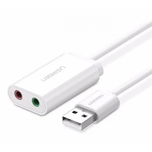 Звукова карта UGREEN US205 White (30143)